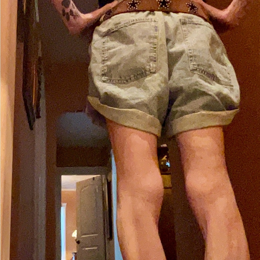 NWOT We The Free Oceanic Jean Shortalls! - Picture 3 of 16